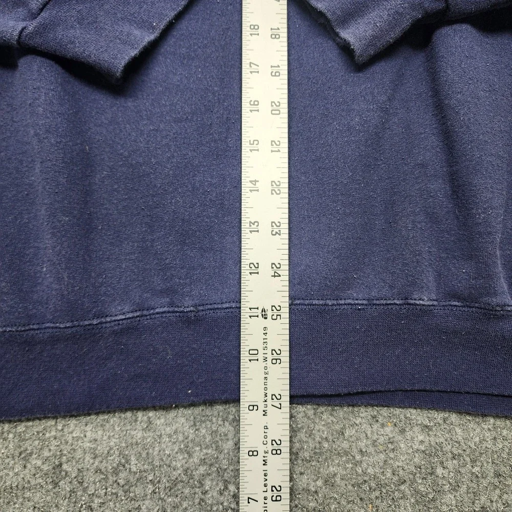 Starter Pro 80 Sweater Mens 2XL Heavyweight Crewneck Sweatshirt Blue Vintage